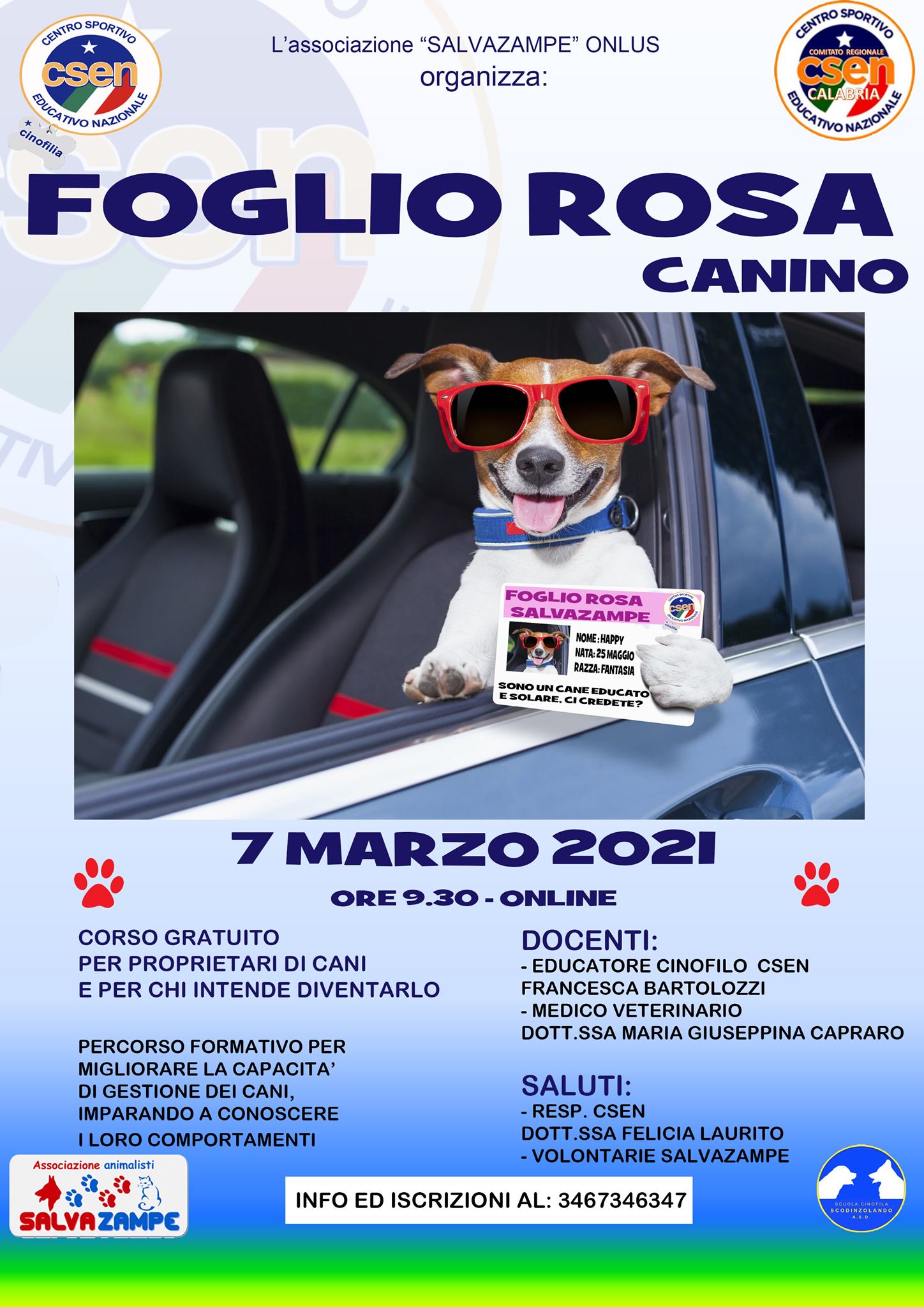 Foglio Rosa Canino