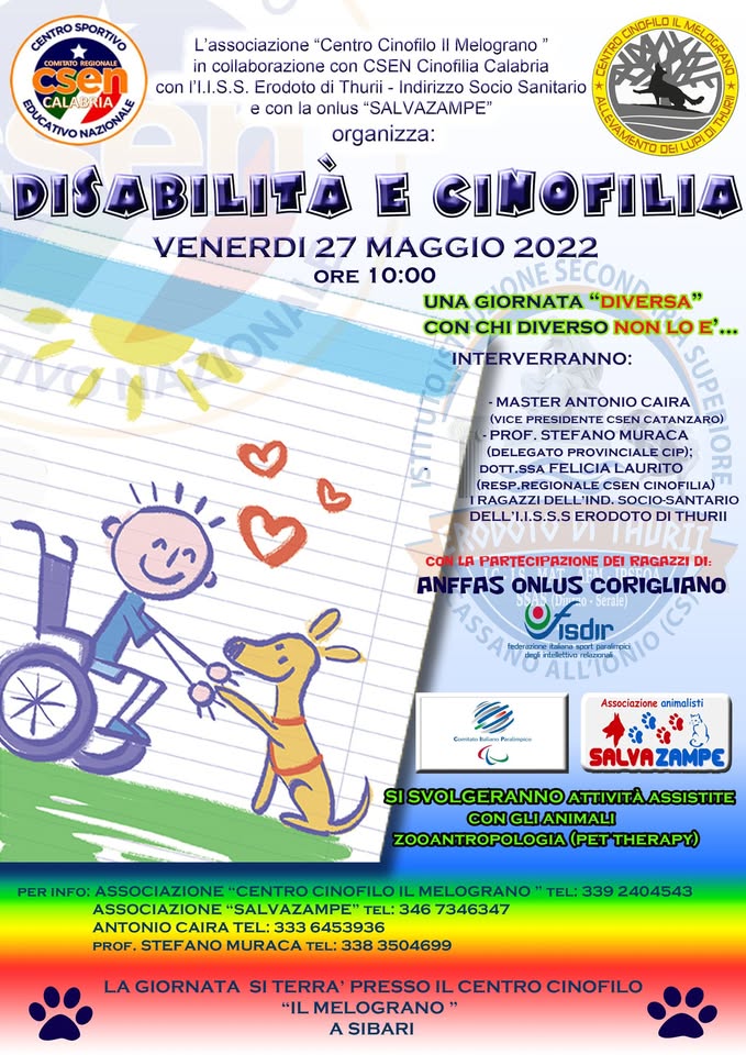 Progetto disabilità e cinofilia